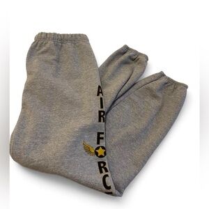 Jerzees Nublend Air Force Gray Sweatpants- size XL, Military
